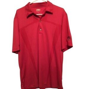 GREG NORMAN PLAY DRY SIZE LARGE GOLF POLO SHIRT